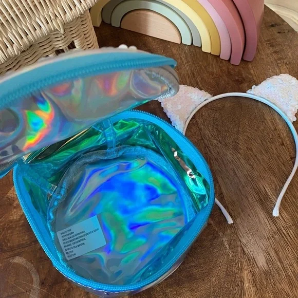 Sequent round bag and I love Plum kitty ears - Picture 5 of 10